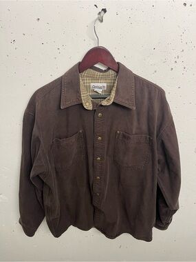 Carhartt flannel lined shirt jacket